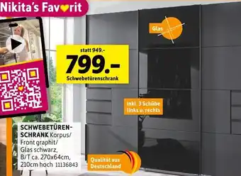 SCONTO Schwebetürenschrank Angebot