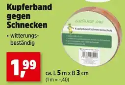 Thomas Philipps Kupferband gegen schnecken Angebot