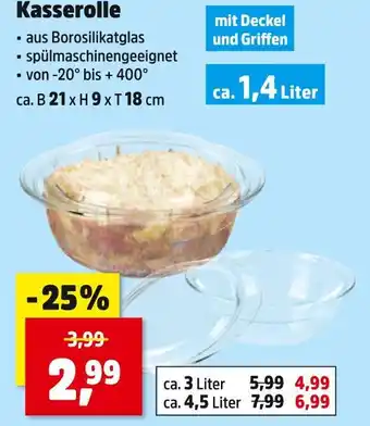 Thomas Philipps Kasserolle 1,4 liter Angebot
