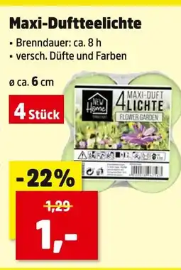 Thomas Philipps New home maxi-duftteelichte Angebot