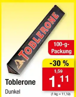 Zimmermann Toblerone dunkel Angebot