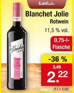 Zimmermann Blanchet jolie rotwein Angebot