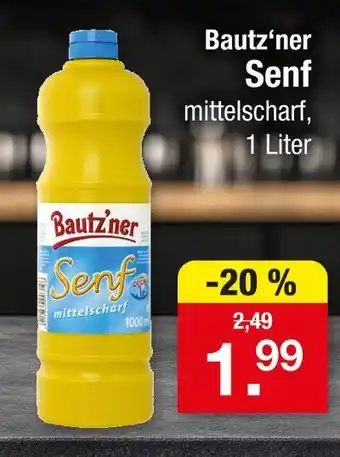 Zimmermann Bautz'ner senf Angebot