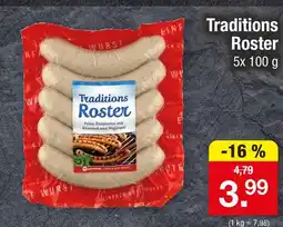 Zimmermann Traditions roster Angebot