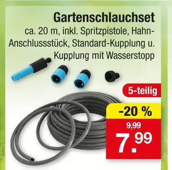Zimmermann Gartenschlauchset Angebot