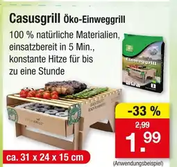 Zimmermann Casusgrill öko-einweggrill Angebot