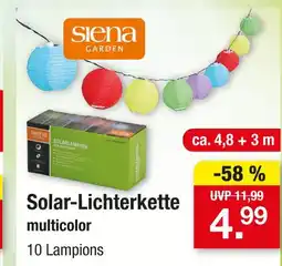 Zimmermann Siena garden solar-lichterkette Angebot