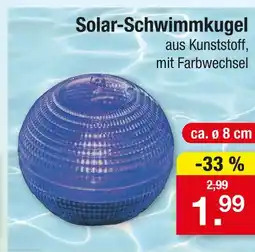 Zimmermann Solar-schwimmkugel Angebot