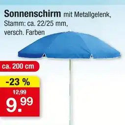 Zimmermann Sonnenschirm Angebot