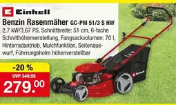 Zimmermann Einhell benzin rasenmäher gc-pm 51/3 s hw Angebot