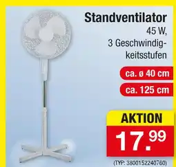 Zimmermann Standventilator Angebot