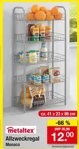 Zimmermann Metaltex allzweckregal monaco Angebot