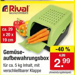 Zimmermann Rival gemüseaufbewahrungsbox Angebot