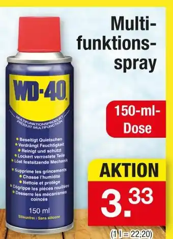 Zimmermann Wd-40 multifunktionsspray Angebot