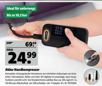 Hagebau Easy tools akku-handkompressor Angebot