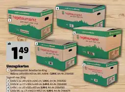 Hagebau Hagebaumarkt umzugskarton größe l Angebot