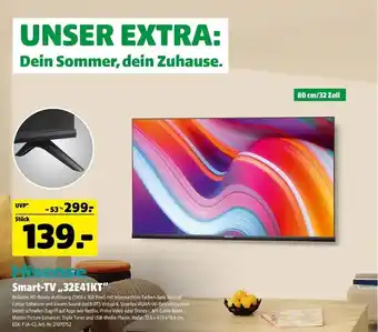 Hagebau Hisense smart-tv „32e41kt“ Angebot