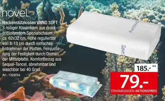 Zurbrüggen Novel nackenstützkissen vario soft Angebot