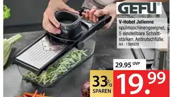 Zurbrüggen Gefu v-hobel julienne Angebot