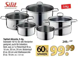 Zurbrüggen Silit topfset alicante, 5-tlg Angebot