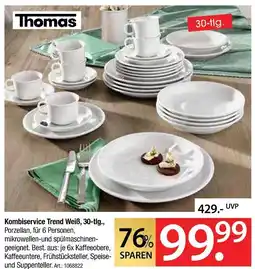 Zurbrüggen Thomas kombiservice trend weiß, 30-tlg Angebot