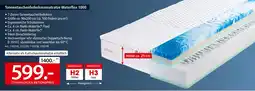 Zurbrüggen Watertec tonnentaschenfederkernmatratze waterflex 1000 Angebot