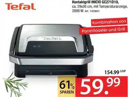 Zurbrüggen Tefal kontaktgrill inicio gc271d10 Angebot