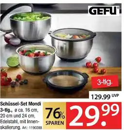 Zurbrüggen Gefu schüssel-set mondi Angebot