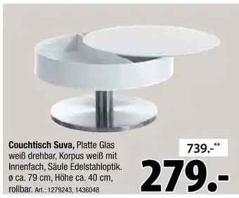 Zurbrüggen Couchtisch suva Angebot