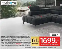 Zurbrüggen Welnova imperia u-ecke Angebot