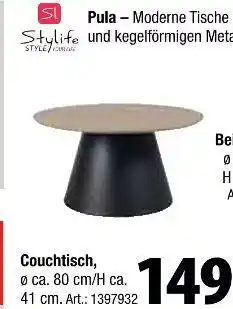 Zurbrüggen Stylife couchtisch Angebot