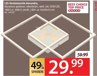 Zurbrüggen Led-deckenleuchte alexandria Angebot