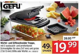 Zurbrüggen Gefu würfel- und stifteschneider treppo Angebot