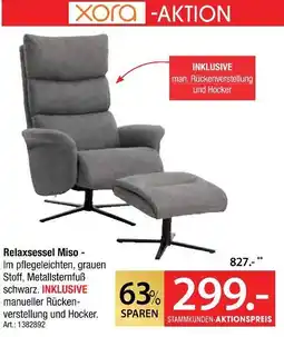 Zurbrüggen Xora relaxsessel miso Angebot