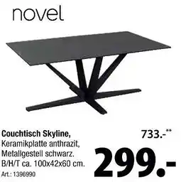 Zurbrüggen Novel couchtisch skyline Angebot