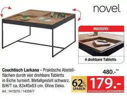 Zurbrüggen Novel couchtisch larkana Angebot