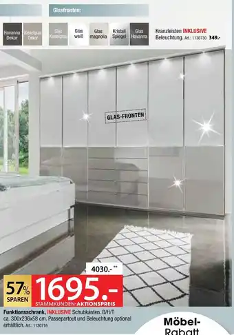Zurbrüggen Funktionsschrank Angebot