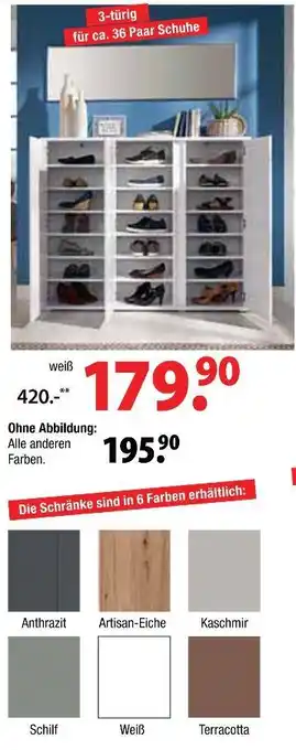 Zurbrüggen Xora xl-schuhschrank Angebot
