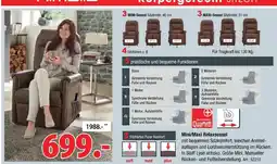 Zurbrüggen Himolla mini/maxi relaxsessel Angebot