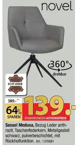 Zurbrüggen Novel sessel medusa Angebot
