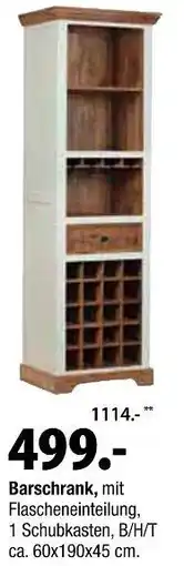 Zurbrüggen Barschrank Angebot