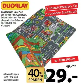 Zurbrüggen Duoplay spielteppich duo-play Angebot