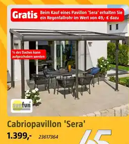 Bauhaus Cabriopavillon 'sera' Angebot