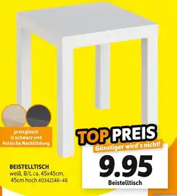 SCONTO Beistelltisch weiß Angebot