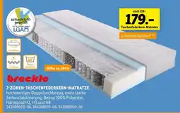 SCONTO Breckle 7-zonen-taschenfederkern-matratze Angebot