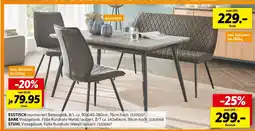 SCONTO Esstisch, bank oder stuhl Angebot