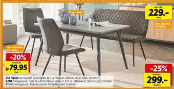 SCONTO Esstisch, bank oder stuhl Angebot