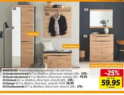 SCONTO Garderobe Angebot