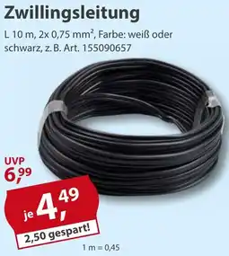 Sonderpreis Baumarkt Zwillingsleitung Angebot
