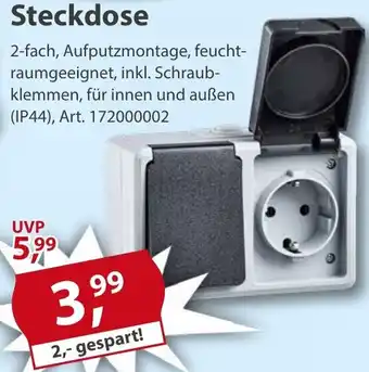 Sonderpreis Baumarkt Steckdose Angebot